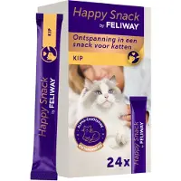Feliway - Happy Snack - Pollo - 24 x 15 g