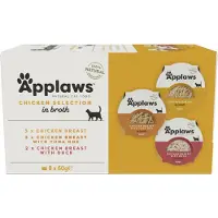 Applaws Cat - Multipack Chicken Selection Pots - 8 x 60 g