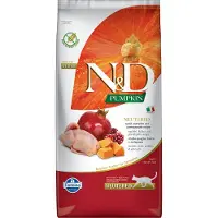 Farmina N&D Pumpkin Neutered Comida para Gatos - Codorniz - 10 kg