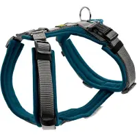 Hunter - Maldon Up - Arnés para perro size XS/S, azul/gris