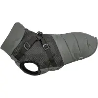 Trixie Abrigo de invierno con arnés Pontis Reflect - Gris - M - 45 cm