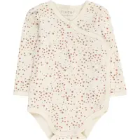 Fixoni Pijama entero/body azul paloma / marrón rojizo / rosa