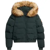 Superdry Chaqueta de invierno 'Everest' verde oscuro