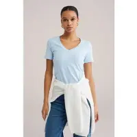 We fashion Camiseta azul pastel