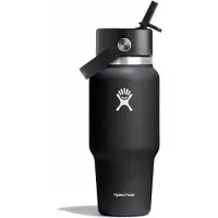 Hydroflask - Wide Flex Straw Travel Bottle - Botella size 710 ml, fucsia