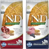 Farmina N&D Ancestral Grain Adult Dog Medium & Maxi - Cordero - 2,5 kg