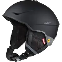 Cairn - Cascos esquís hombre - Rise Mips Mat Black Lava - Talla 54-56 cm - Negro