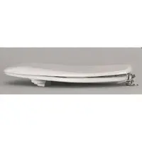 LUVETT Asiento de inodoro con tapa, color blanco