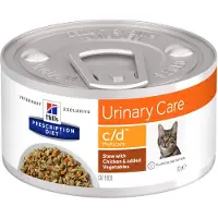 Hill's Pet Nutrition c/d Multicare Stoofpotje - Prescription Diet - Feline - 24 x 82 g
