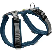 Hunter - Maldon Up - Arnés para perro size M/L, azul/gris