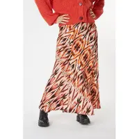 Esqualo Skirt Ethnic Skins Print Talla: 42 | Faldas Maxi Outlet | Mujer