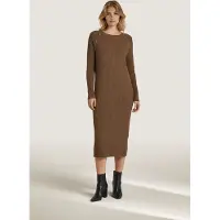 Esqualo Dress Knitted Tube Army Green Talla: S | Vestidos Midi Outlet | Mujer | Verde