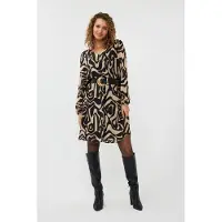 Esqualo Dress Harmony Print Talla: 36 | Vestidos Midi Outlet | Mujer