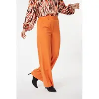Esqualo Trousers Elastic Wb Pumpkin Talla: 42 | Pantalones Formales Outlet | Mujer | Naranja