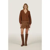 Esqualo Skirt Wrap Wild Skins Print Talla: 44 | Mini Faldas Outlet | Mujer