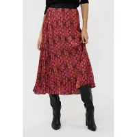Esqualo Skirt Plisse Sensation Print Talla: 36 | Faldas Midi Outlet | Mujer
