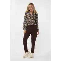 Esqualo Blouse Basic Elegant Leaves Print Talla: 34 | Blusas Outlet | Mujer