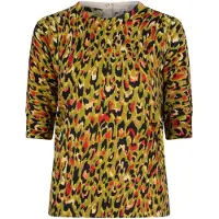 Esqualo Sweater Short Slve Untamed Animal Print Talla: XS | Sudaderas con Capucha Outlet | Mujer