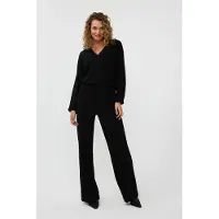 Esqualo Trousers Jacquard Sj Black Talla: XS | Pantalones Formales Outlet | Mujer | Negro