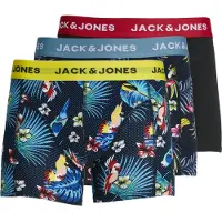 Jack & Jones Calzoncillo boxer azul ahumado / amarillo / rojo / negro