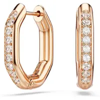 Swarovski Pendientes oro / blanco