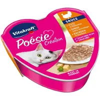 Vitakraft Poésie Pavo en Salsa de Queso - 15 x 85 g