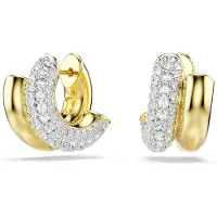 Swarovski Pendientes oro / transparente