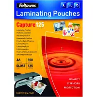 Fellowes Bolsas De Laminación Din A6 Brillo 125 Micras 100 Unidades