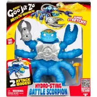 Goo Jit Zu Héroes De Goo Jit Zu Locura De Meteoros Batalla Escorpión Hydro Sting Figura Elástica 22 Cm