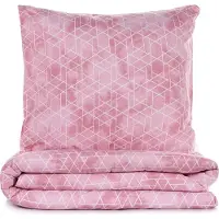 L'essentiel Maison L'Essentiel, Juego de ropa de cama para el hogar, color rosa, 100% algodón reforzado, 240 x 220 cm