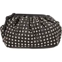 Faina Bolso de noche negro / plata