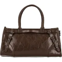 Faina Bolso de mano marrón oscuro