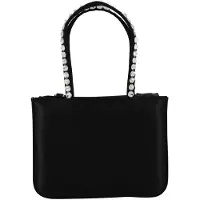Faina Bolso de mano negro / transparente