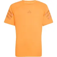 Adidas - Kid's Sport Icons 3-Stripes Tee - Camiseta funcional size 164, naranja