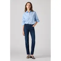 Levi's 312 Shaping Slim Jeans Dark Indigo Talla: W24L32 | Vaqueros Pitillo Outlet | Mujer | Azul