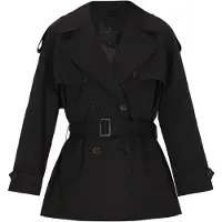 Dreimaster Klassik Abrigo de entretiempo 'Classic' negro
