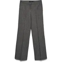 Vero Moda Pantalón de pinzas 'VMFalke' gris oscuro