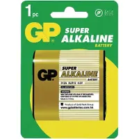 GP Batteries Super Alcalina, 4.5V, Pila desechable, 4.5V, Alcalina, 4.5 V, 1 unidad, Multicolor