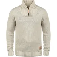 !Solid Jersey 'Petro' marrón / greige