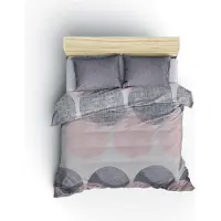 L'essentiel Maison L'Essentiel, Ropa de cama para el hogar, modelo Leron - CTN6268, color gris, juego de sábanas, 100% algodón reforzado