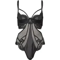 Hunkemoller Body 'Belladonna' negro