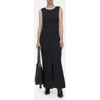 Closed Sleeveless Rib Dress Smokey Blue Talla: L | Vestidos Maxi Outlet | Mujer | Azul