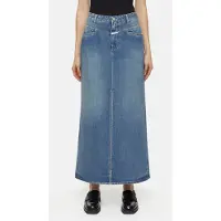 Closed Long X-pocket Skirt Dark Blue Talla: W25 | Faldas Maxi Outlet | Mujer | Azul