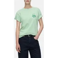 Closed Printed T-shirt T-shirts Giada Green Talla: XS | Camisetas de Seda Outlet | Mujer | Verde