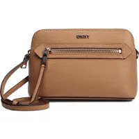 DKNY Bryant Ave Bolso bandolera Piel natural 22 cm marrón