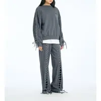 ROTATE para mujer. 1143891205 Pantalón Dannia gris (S), Casual, Algodón Orgánico, Sostenible, outlet 2026.
