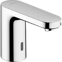 Hansgrohe Grifo electrónico para lavabo Vernis Blend, apto para agua fría o premezclada, funciona con batería