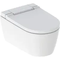 Geberit AquaClean Sela, inodoro de pared blanco, sistema completo, 1 unidad.