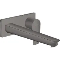 Hansgrohe Grifo monomando para lavabo de la serie Talis E de , modelo encastrado, con caño de 22,5 cm