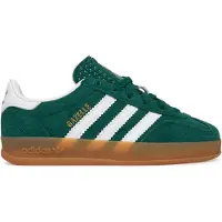 Adidas Originals Zapatillas deportivas 'GAZELLE' oro / verde oscuro / blanco